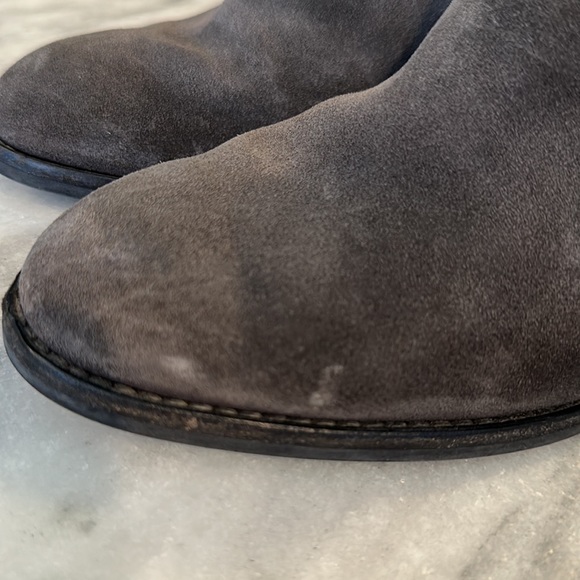 Paul Green Distressed GrayWestern Scallop Boots - Picture 5 of 9